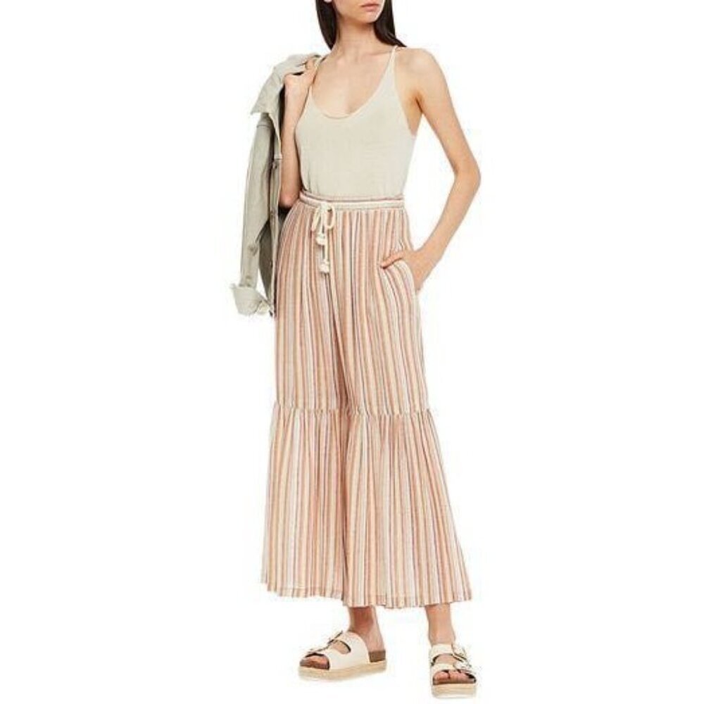 see by chloé striped heart of glass pant